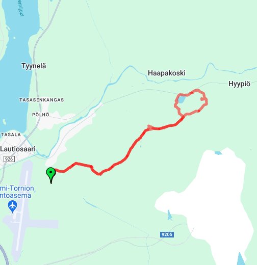 Lautiosaari-Hyypiö-Lautiosaari - Google My Maps