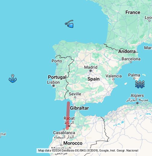 Por cuántos mares está rodeado España -¡Con mapa!