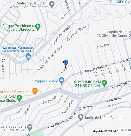 ALVARO OBREGON - Google My Maps