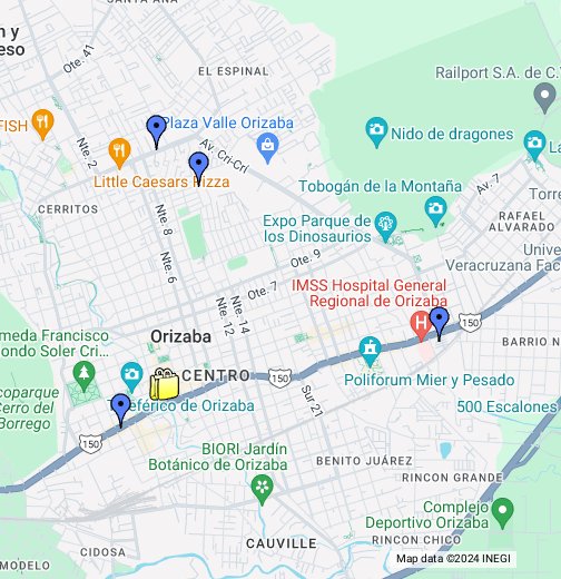 COMEX ORIZABA - Google My Maps
