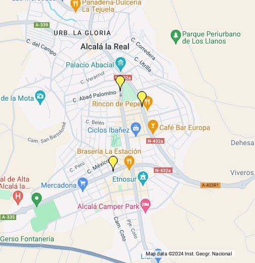 Alcalá la Real (Jaén) - Google My Maps