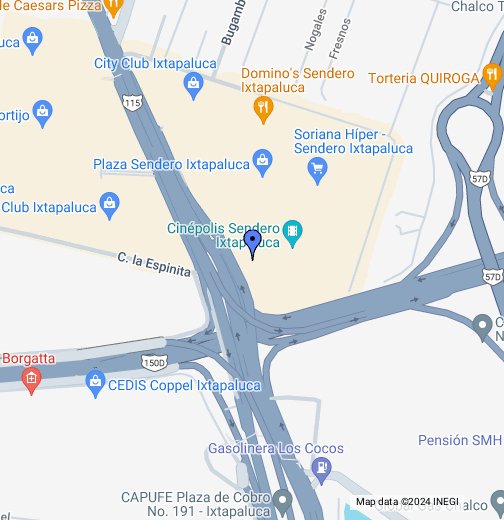 Sendero Ixtapaluca - Google My Maps