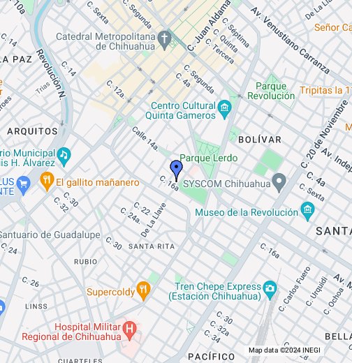 DR. JOSE ALFREDO RAMIREZ PEINADO - Google My Maps