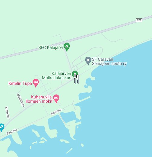 Kalajärven virkistysalue – Google My Maps