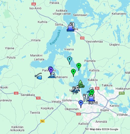 vesijärven kartta Vesijarvi Google My Maps vesijärven kartta