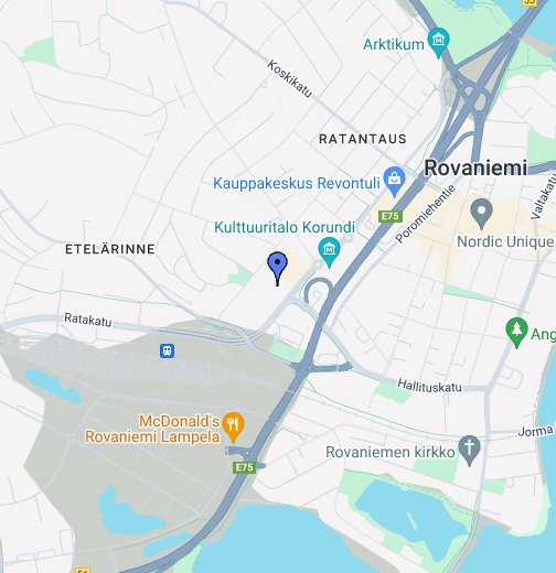 Rovaniemen kauppatori – Google My Maps
