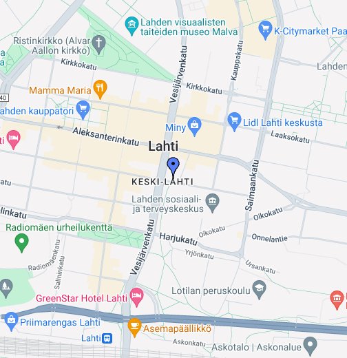 NCC Rakennus Oy, Lahti – Google My Maps
