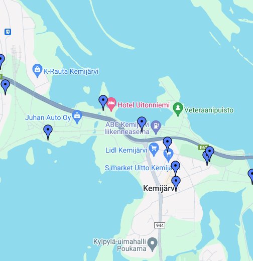 Esitellä 31+ imagen kemijärvi kartta google