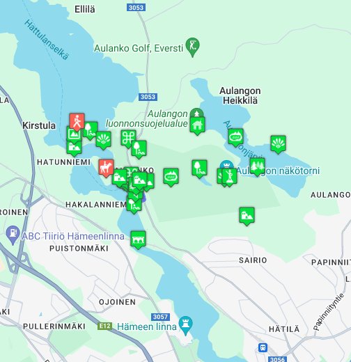 Retki Aulangolla, Hämeenlinnan kansallisessa kaupunkipuistossa – Google My  Maps