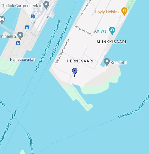 Helikopterikeskus Helsinki Oy – Google My Maps