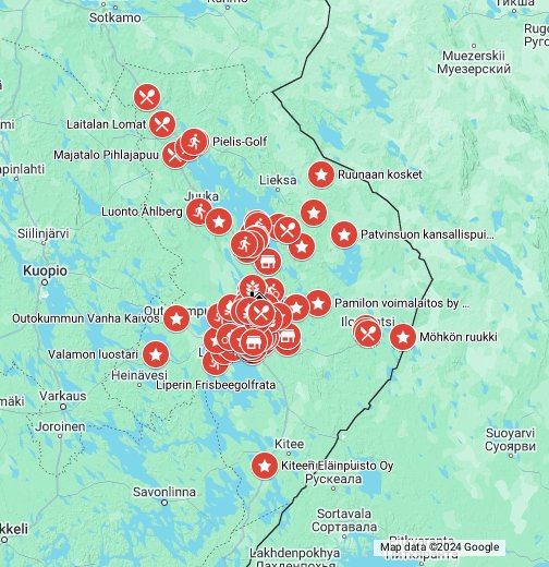 Sirnihtan Lomamökit - Palvelut - Pohjois-Karjala – Google My Maps