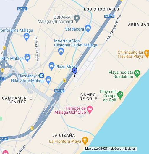 Parador de Málaga Golf – Google My Maps