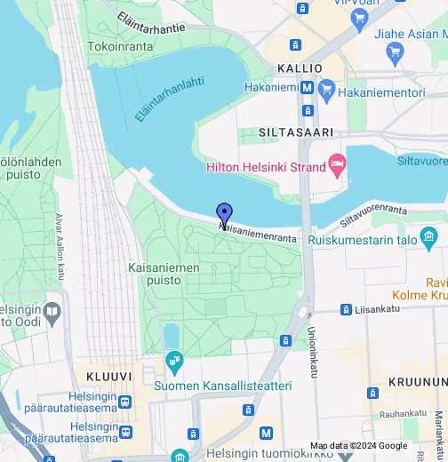 helsinki kaisaniemi kartta Kaisaniemen Kasvitieteellinen Puutarha Google My Maps helsinki kaisaniemi kartta