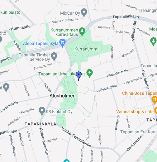Helsingin Kiipeilykeskus – Google My Maps
