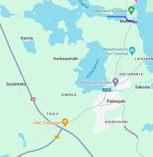Kelkka Padasjoki SEO - Ylajarvi – Google My Maps