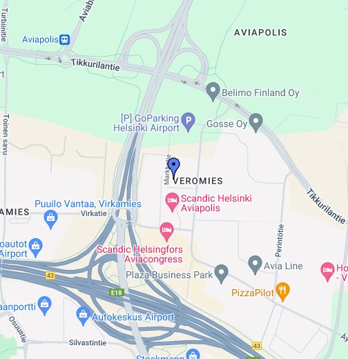 Formica toimistotalo, Aviapolis – Google My Maps