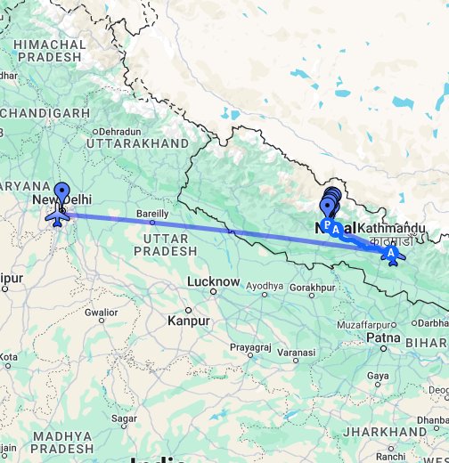 Annapurna Base Camp -vaellus, Nepal – Google My Maps