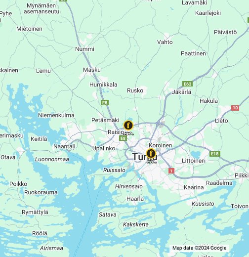 Finnkino – Google My Maps