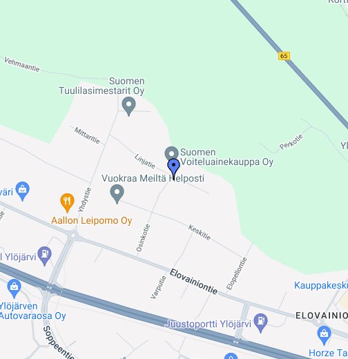 Hakakeittiöt – Google My Maps