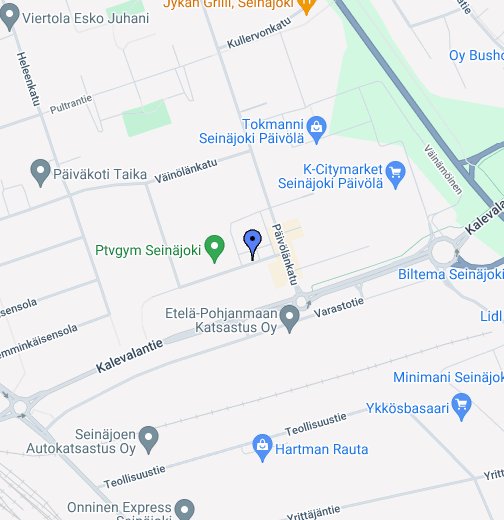 NCC Roads Oy, Seinäjoki – Google My Maps