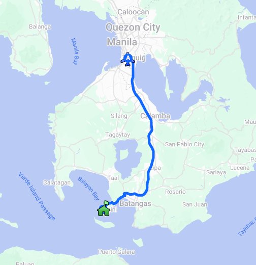40+ Koleski Terbaik Map Of Batangas Philippines Google