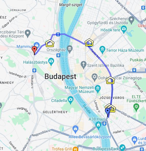 nyugati pályaudvar térkép Nagykörút – Google Saját térképek
