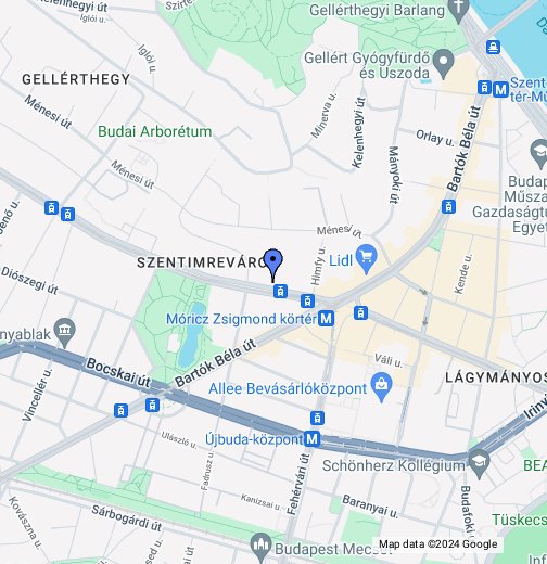 budapest villányi út térkép Szent Margit Gimnázium – Google Saját térképek