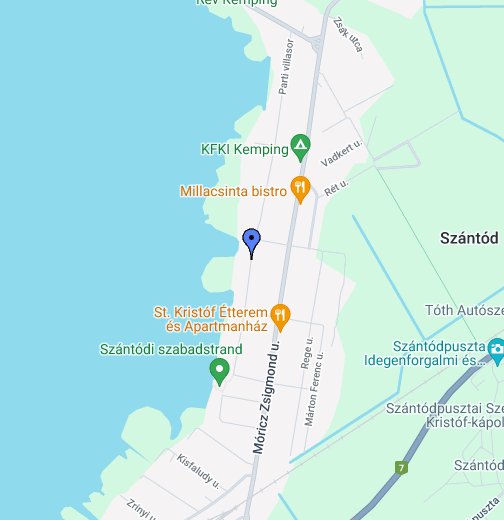 balaton szántód térkép Szántód, Partivillasor 27. – Google Saját térképek