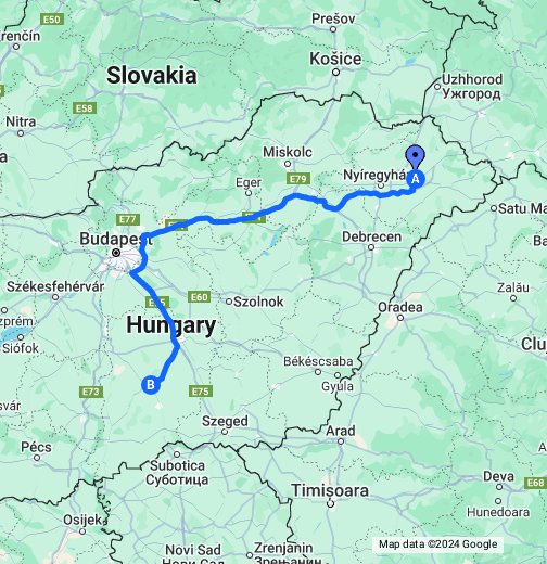 térkép magyarország google Útvonal ehhez: Soltvadkert, Magyarország – Google Saját térképek