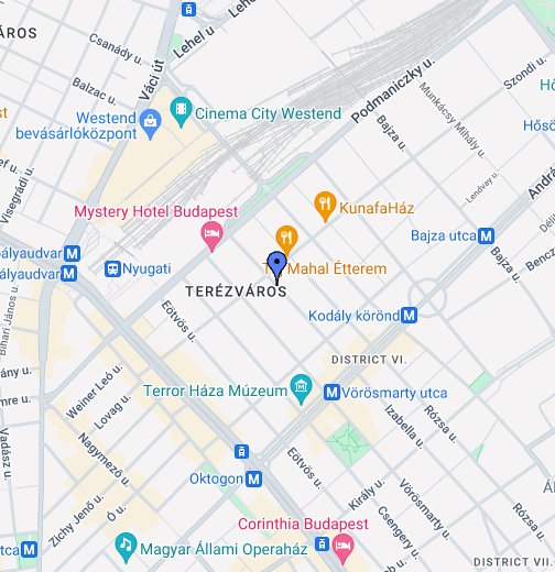 budapest izabella utca térkép Central Bútor   Pi Mobili – Google Saját térképek budapest izabella utca térkép
