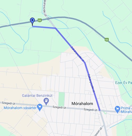 mórahalom térkép Mórahalom környéke – Google Saját térképek