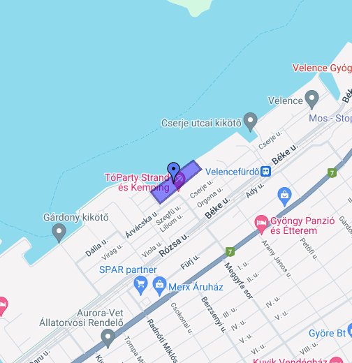 velencefürdő térkép Velence Beach   Gárdony, Velencefürdő – Google Saját térképek