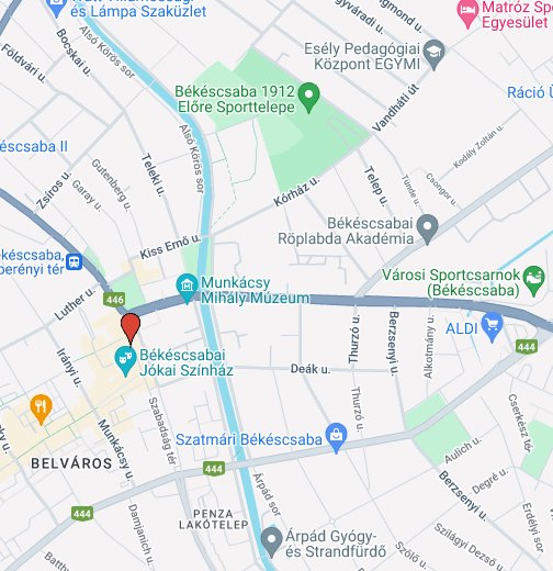 békéscsaba laktanya utca térkép Vastagbél Magánrendelés, Békéscsaba – Google Saját térképek