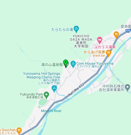 湯の山温泉 広島 Google マイマップ