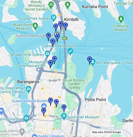 シドニー Google マイマップ