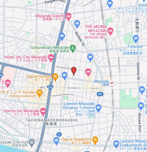 宮崎出張所 Google マイマップ