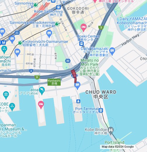日本一短い国道 Google マイマップ