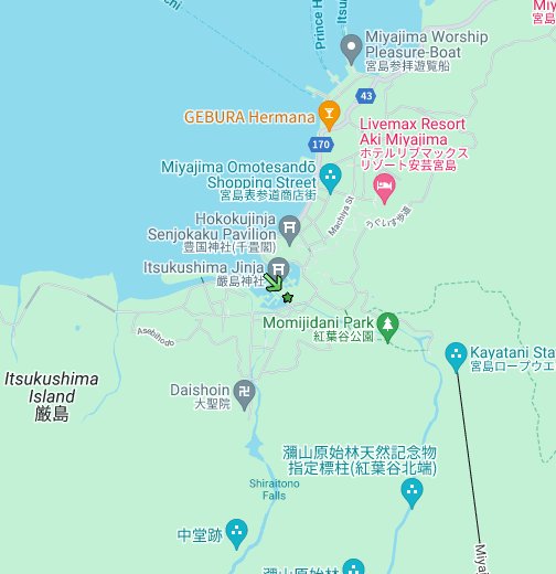 厳島神社 Google マイマップ