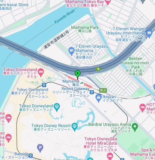 ｊｒ舞浜駅 Google マイマップ