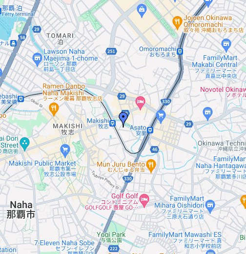 プレミスト牧志タワー国際通り Google マイマップ