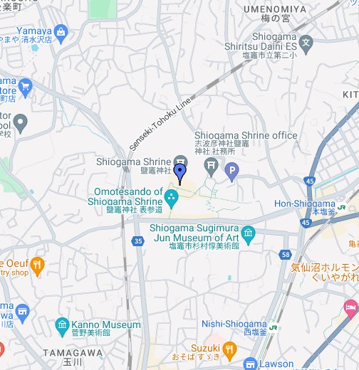 鹽竈神社 - Google マイマップ