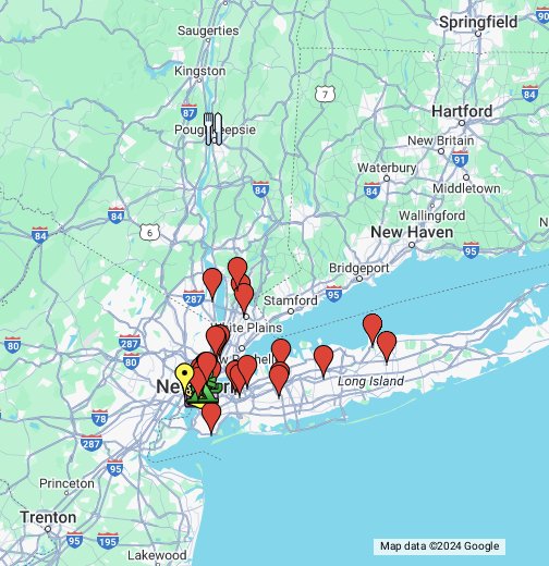 뉴욕시(맨해튼) - Google 내 지도