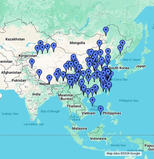중국여행100배 즐기기 - Google 내 지도