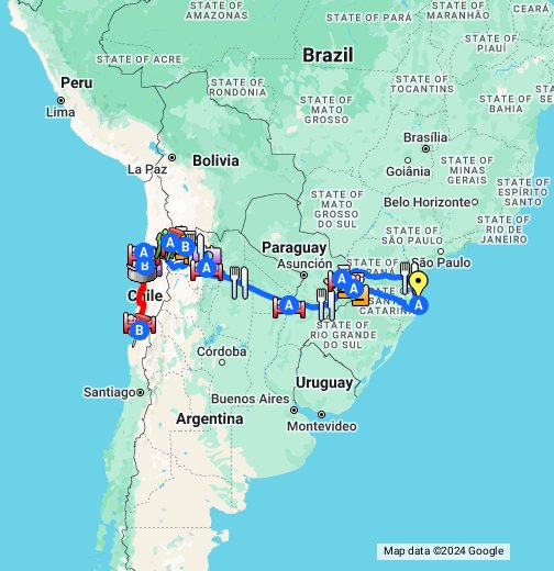 De carro pela Argentina, Chile e Bolívia