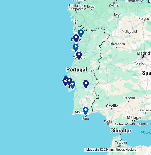Cidades  Mapas de Portugal e do mundo