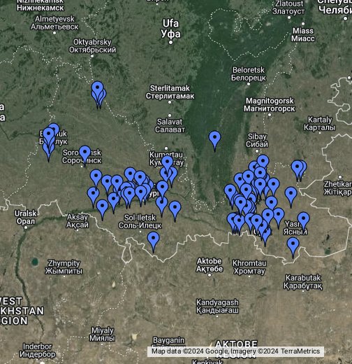 Гостагаевская гугл карта