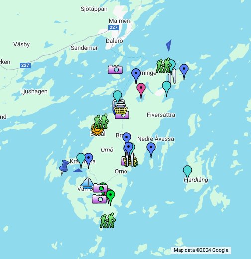 karta ornö Platser på Ornö – Google Mina kartor