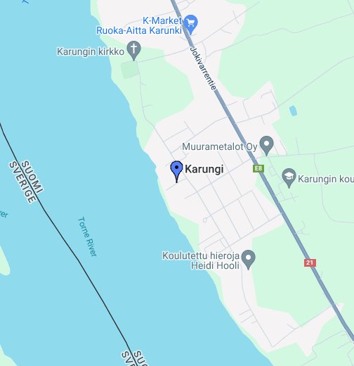 Huvilompolo – Google Mina kartor