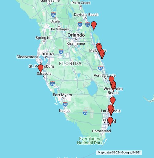 Authentic Florida Sea Turtle Walks - Google My Maps