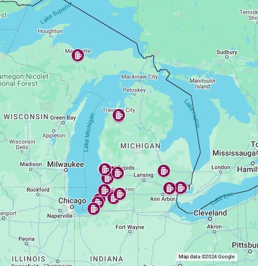 Best Michigan Breweries Map - Google My Maps